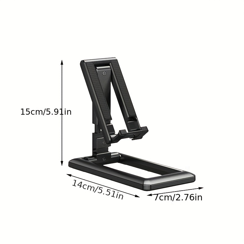 foldable tablet mobile phone desktop phone stand for ipad iphone samsung desk holder adjustable desk bracket smartphone stand details 6